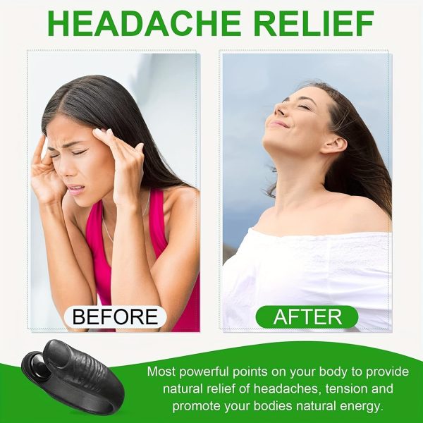Sugar Control Li4 Acupressure Point Clip Wearable – Supporting Acupressure Relaxation, Stress Alleviation, Tension Relief And Headache Relief Hand Clip Migraine Pressure Point Clip – Original